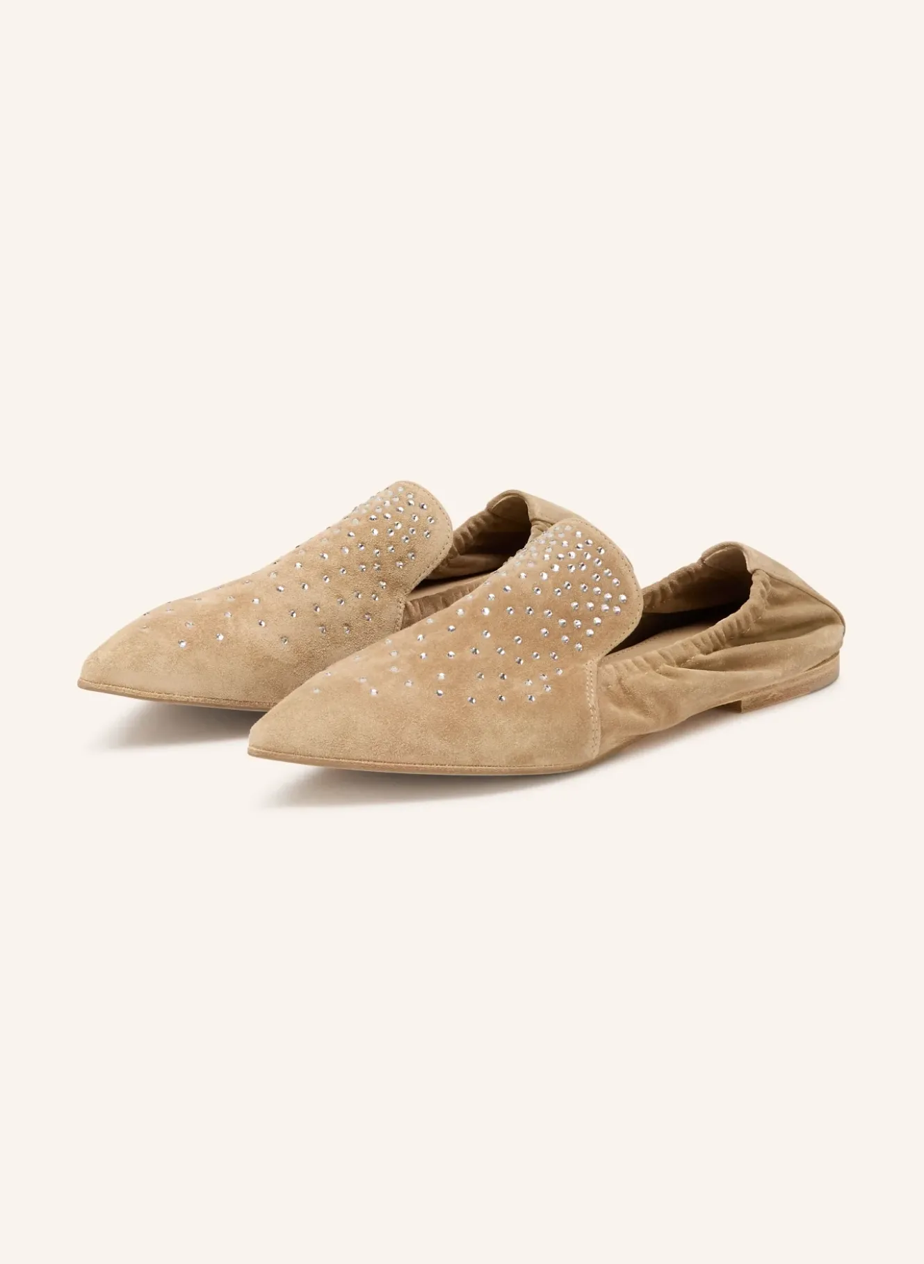 Ballerinas GRETA mit Schmucksteinen