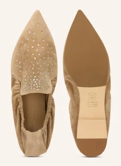 Ballerinas GRETA mit Schmucksteinen