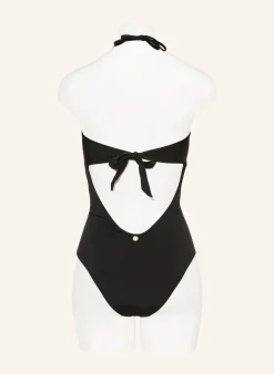 Bandeau-Badeanzug BCHCURVA mit Cut-out