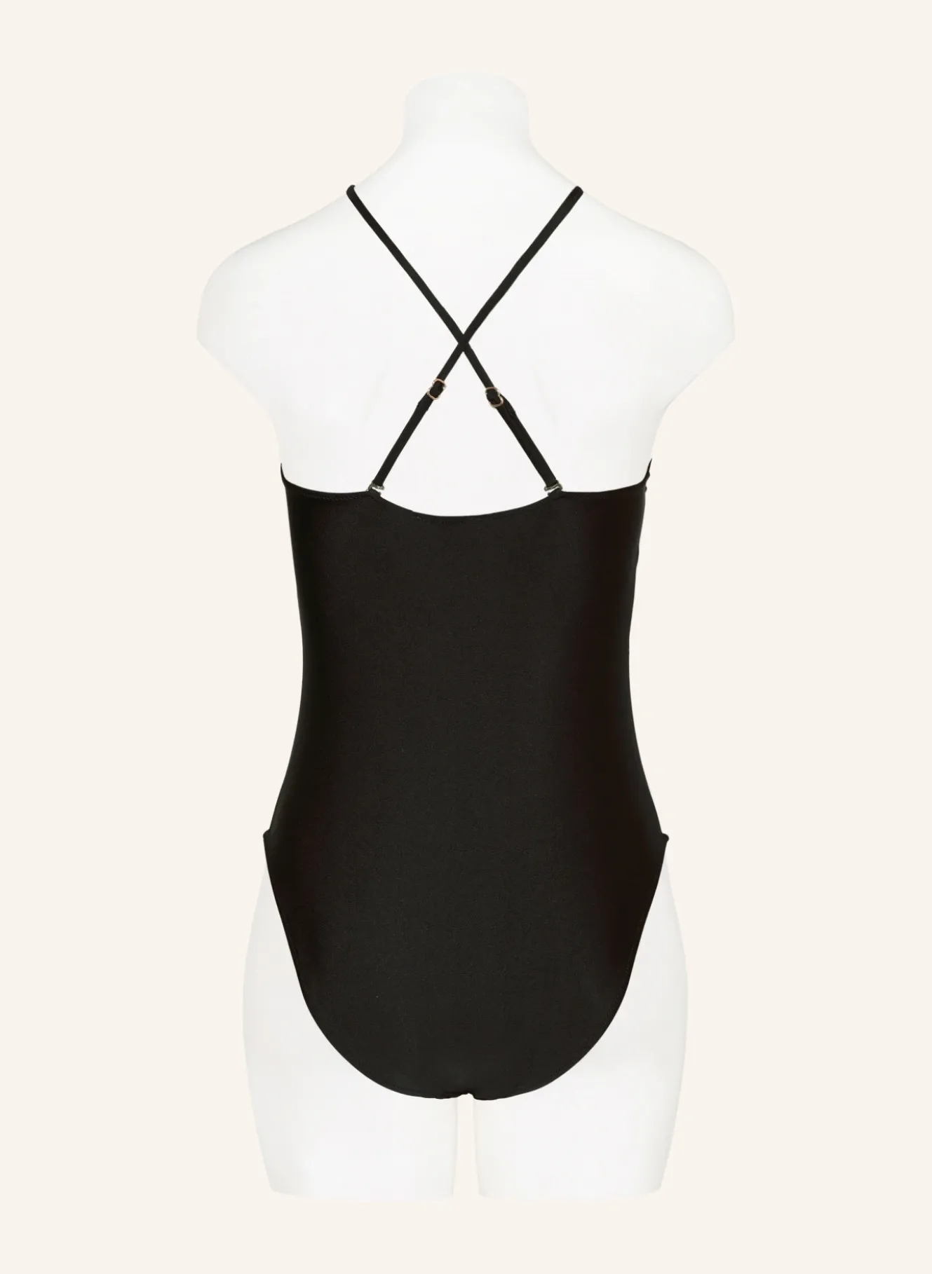 Bandeau-Badeanzug mit Cut-outs