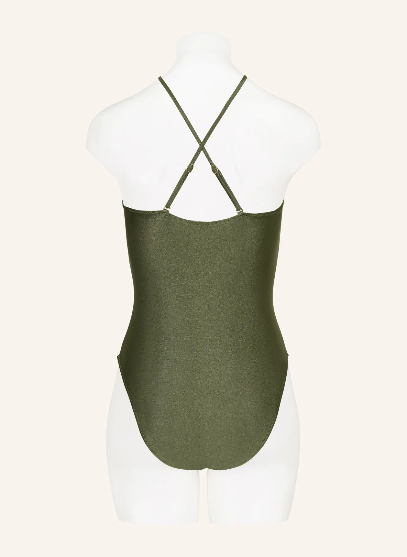 Bandeau-Badeanzug mit Cut-outs