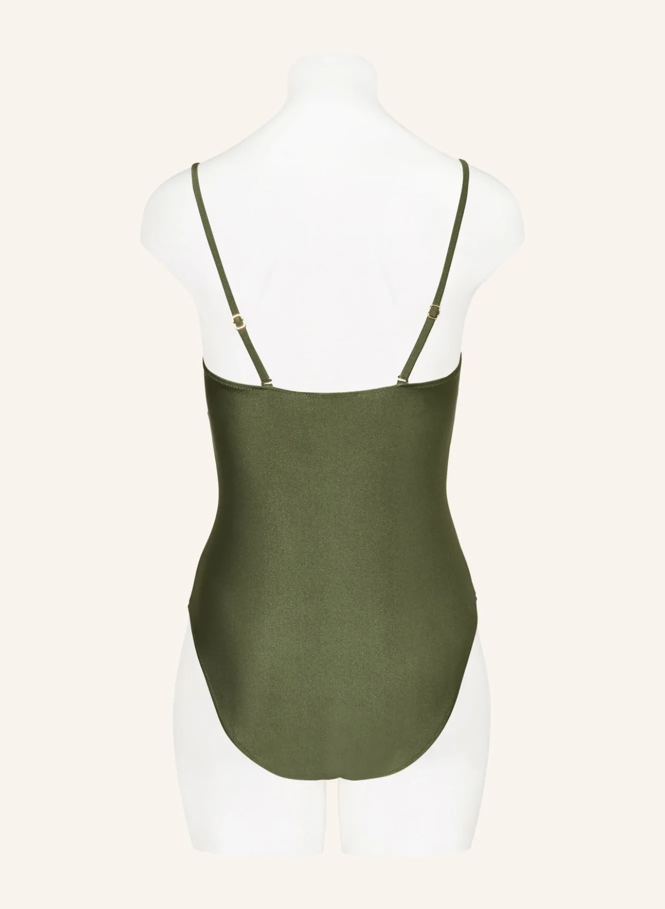 Bandeau-Badeanzug mit Cut-outs