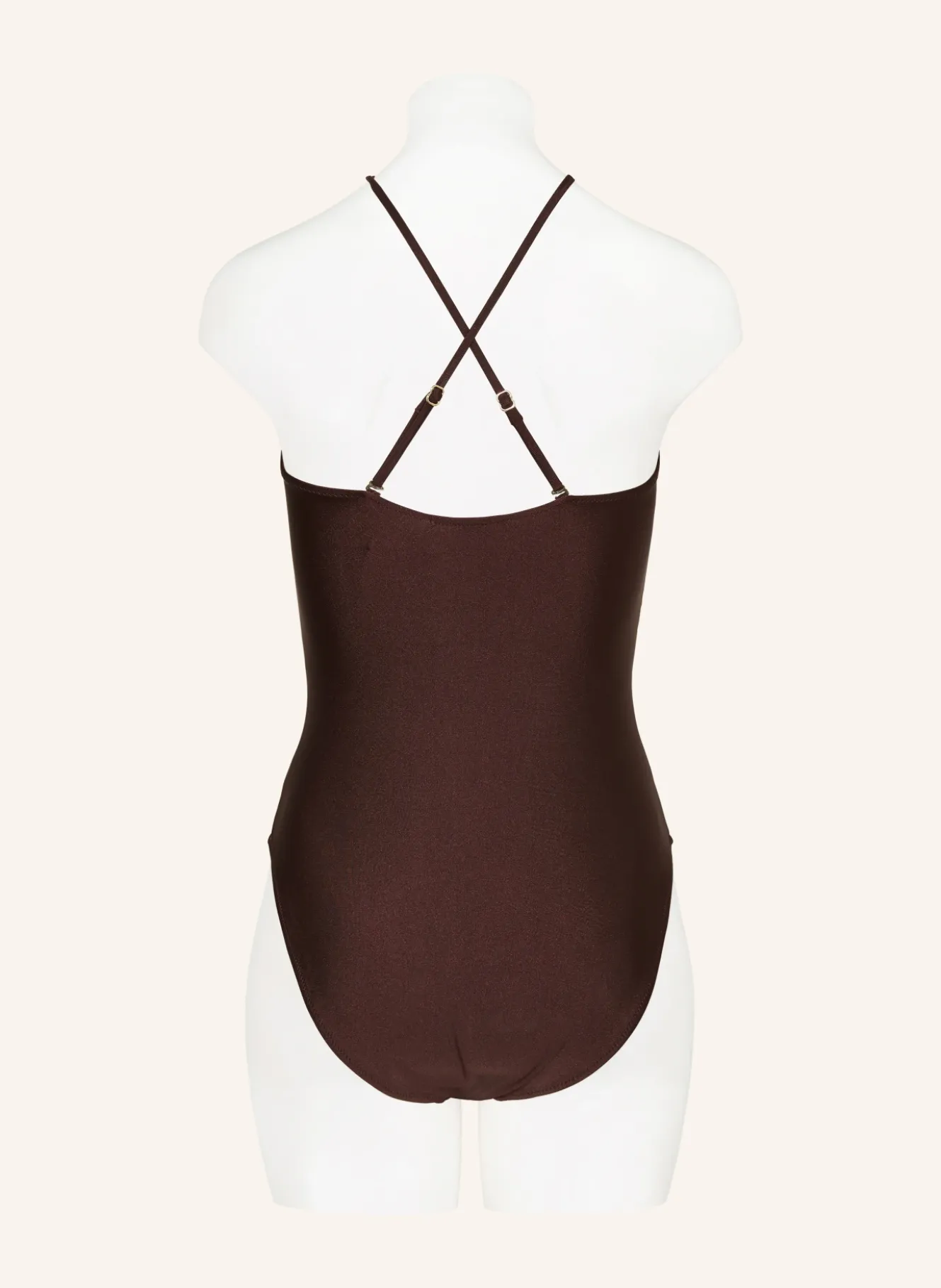 Bandeau-Badeanzug mit Cut-outs