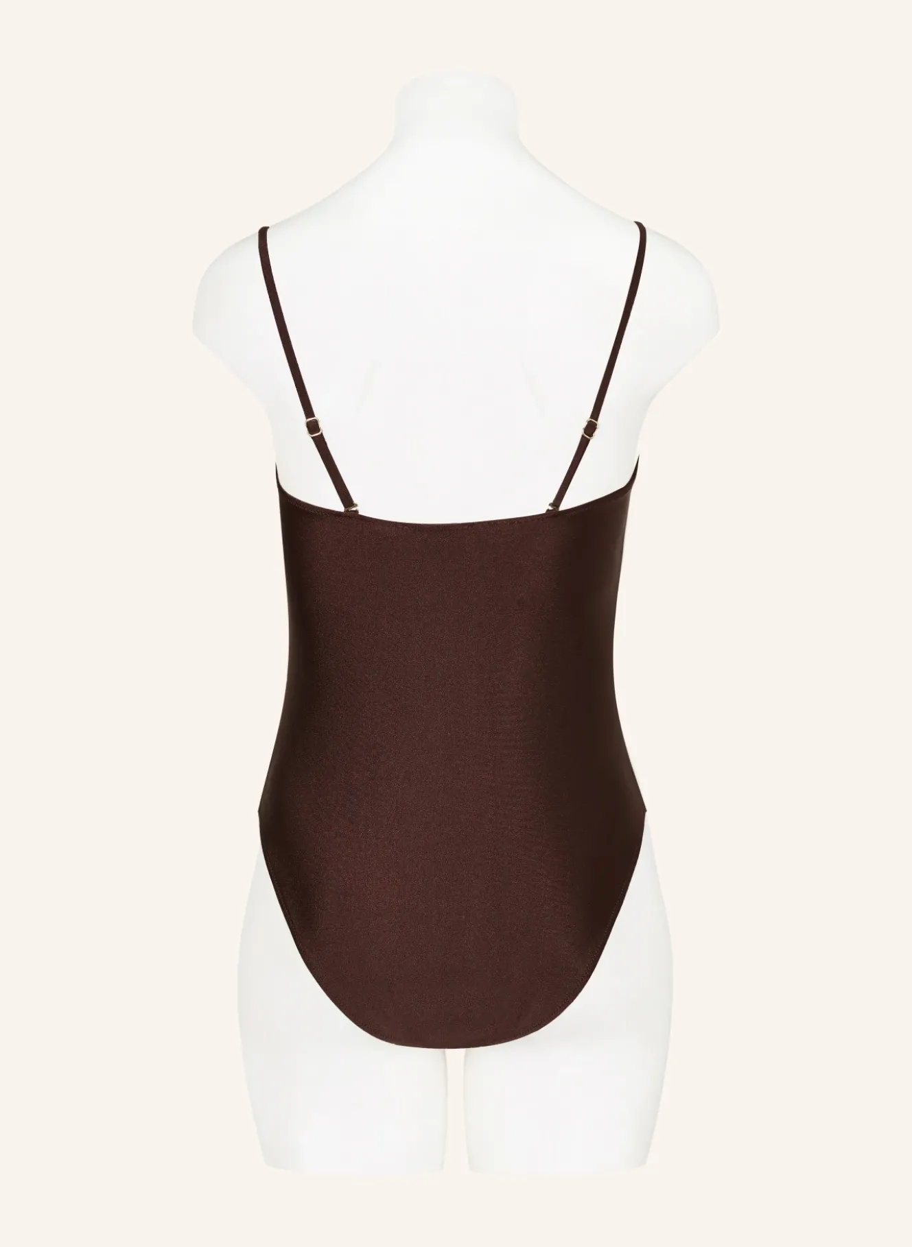 Bandeau-Badeanzug mit Cut-outs