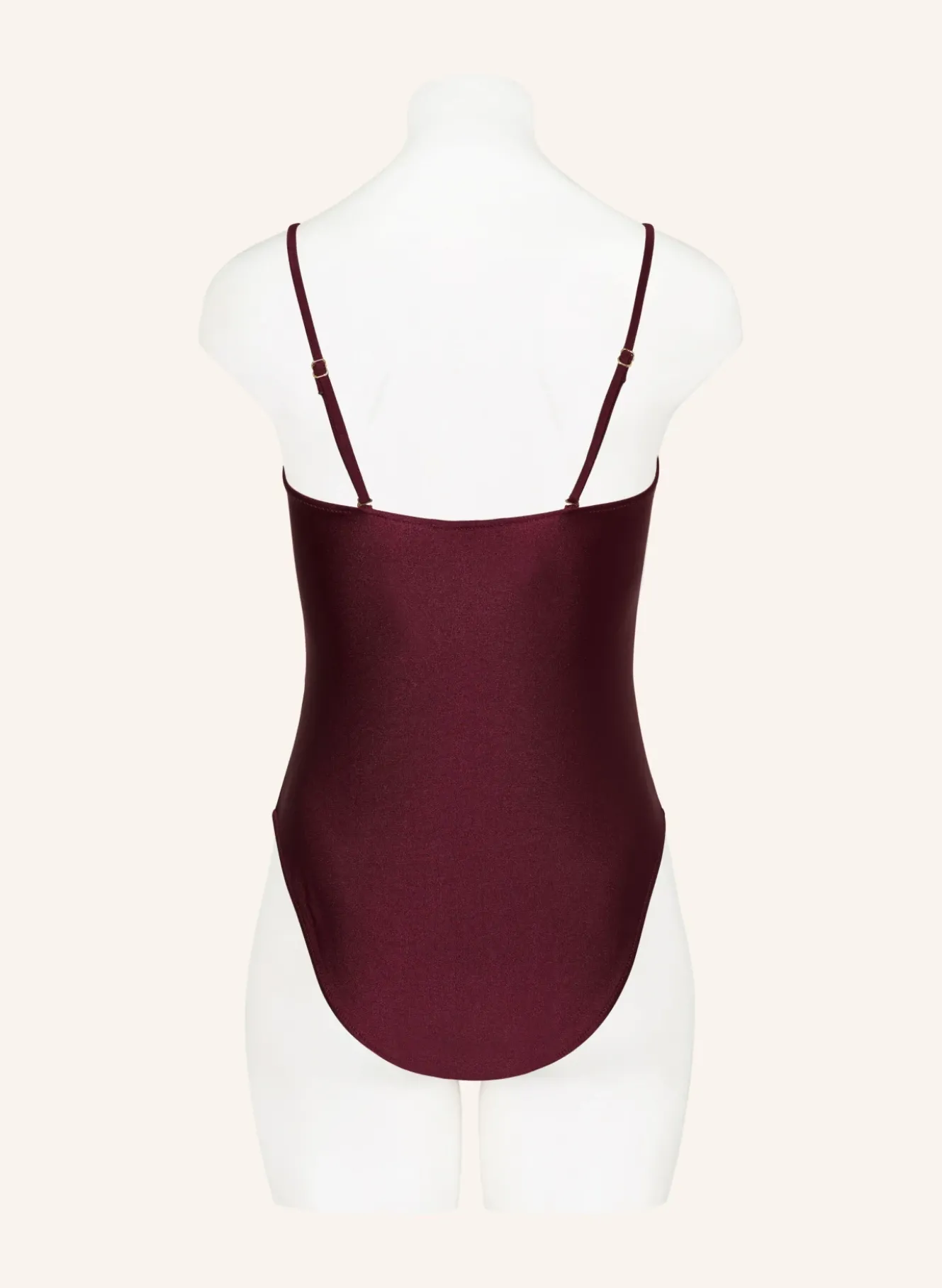 Bandeau-Badeanzug mit Cut-outs