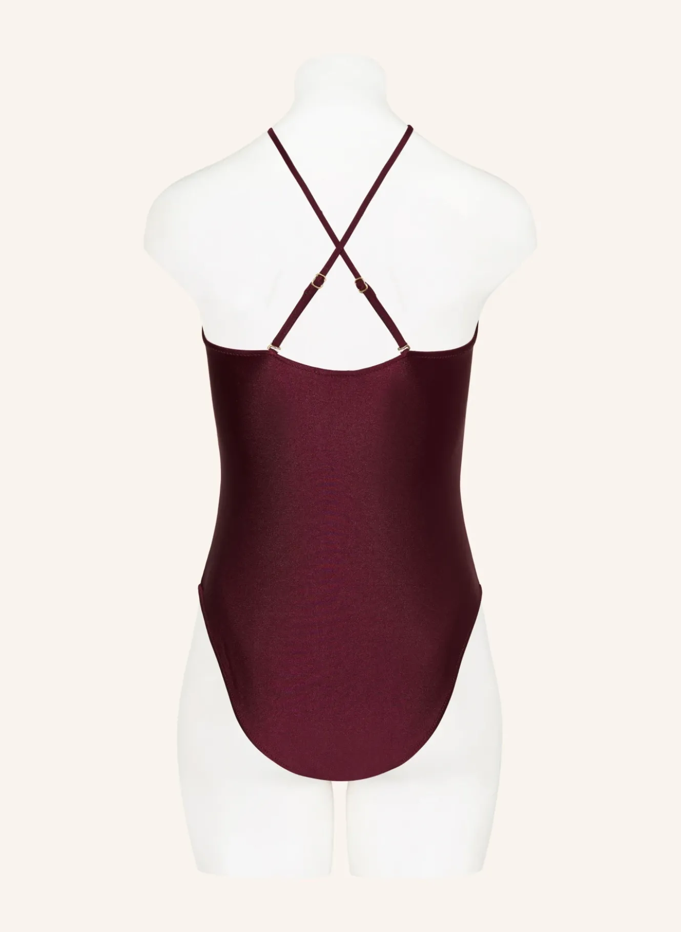 Bandeau-Badeanzug mit Cut-outs