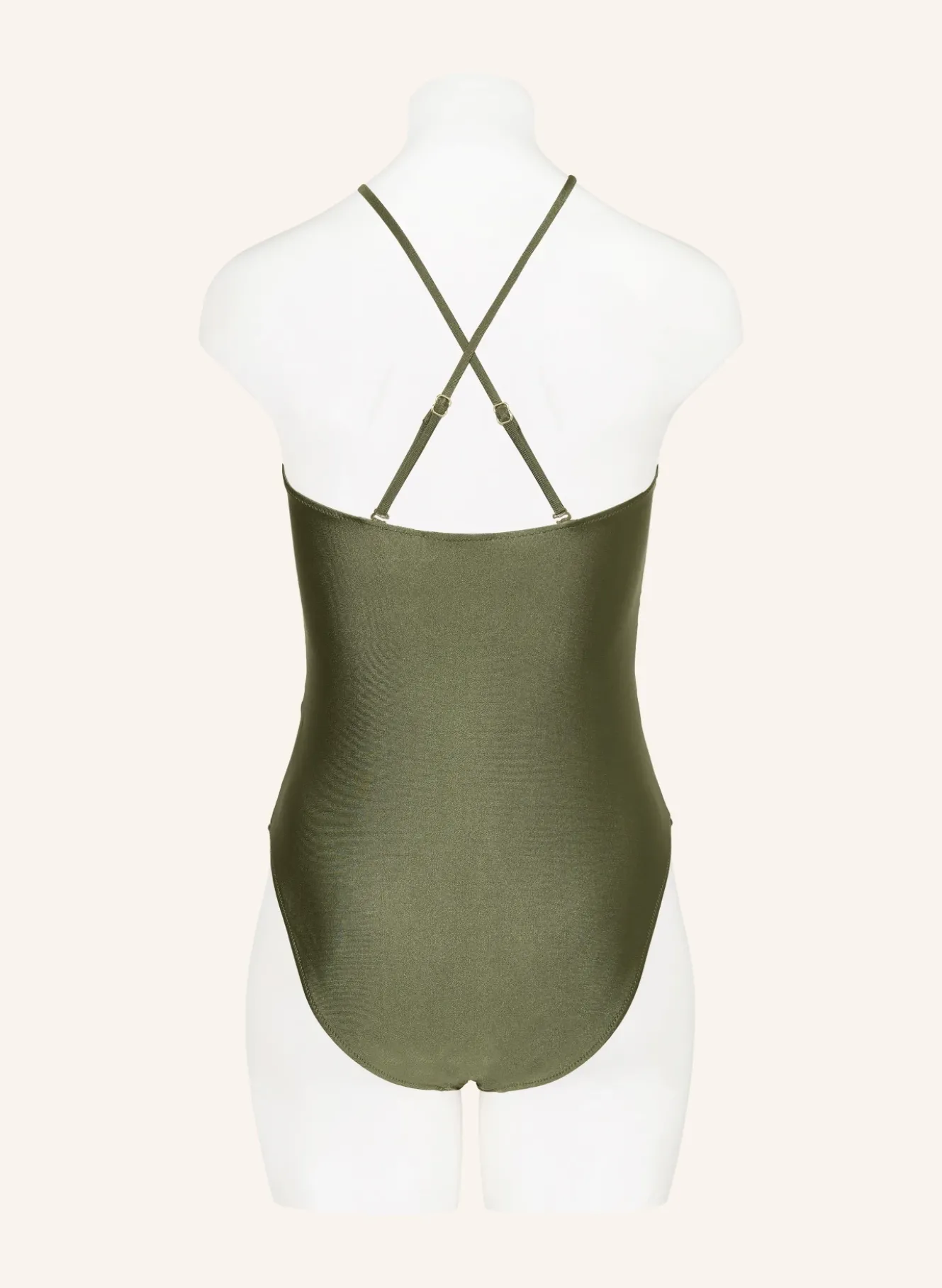Bandeau-Badeanzug mit Cut-outs