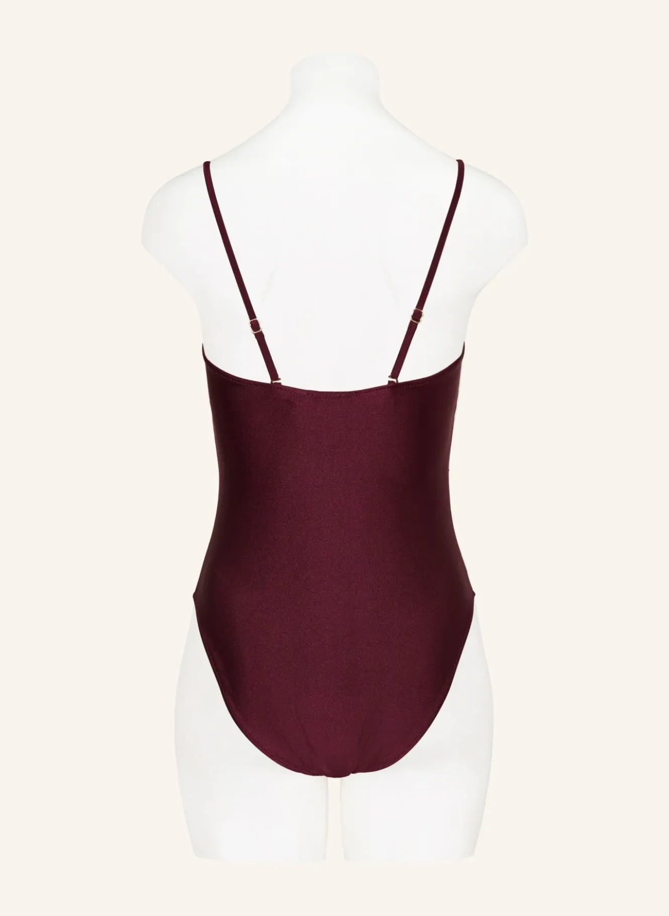 Bandeau-Badeanzug mit Cut-outs