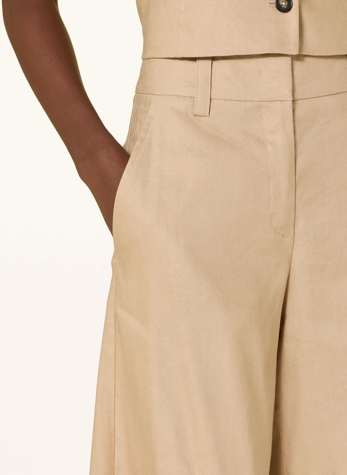 Bermudas mit Leinen