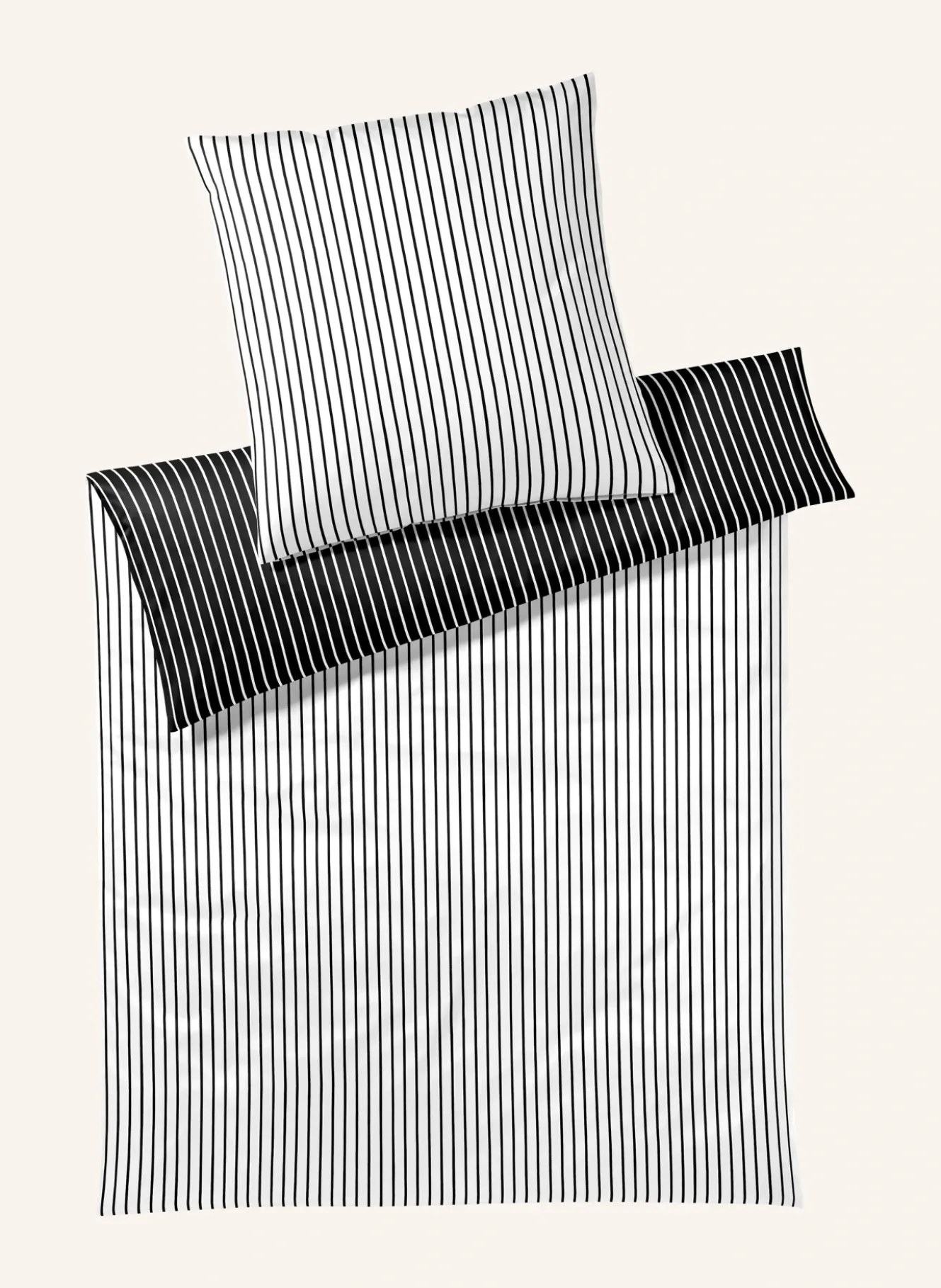 Bettwäsche LINED zum Wenden