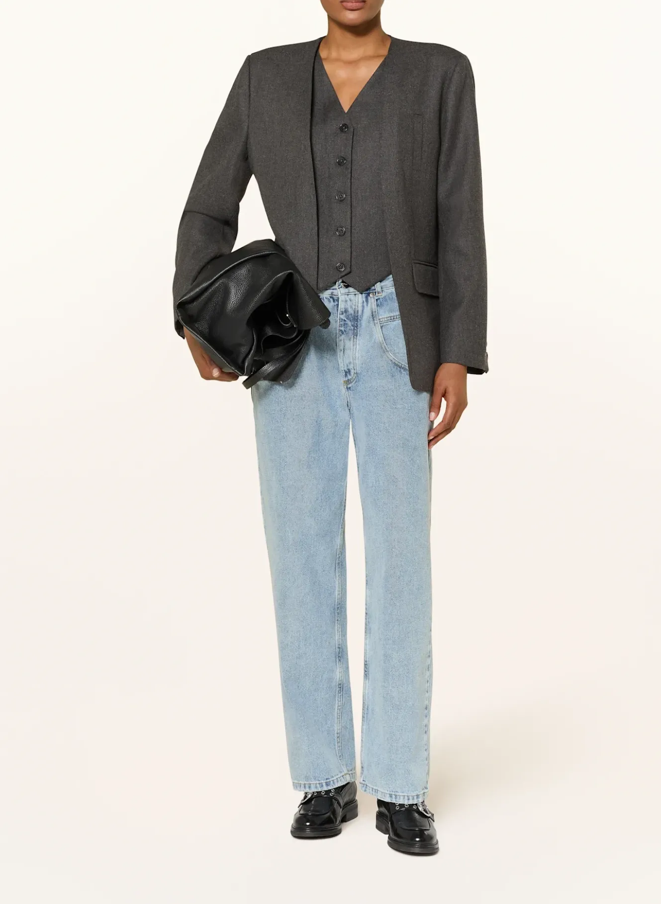Blazer mit Blende