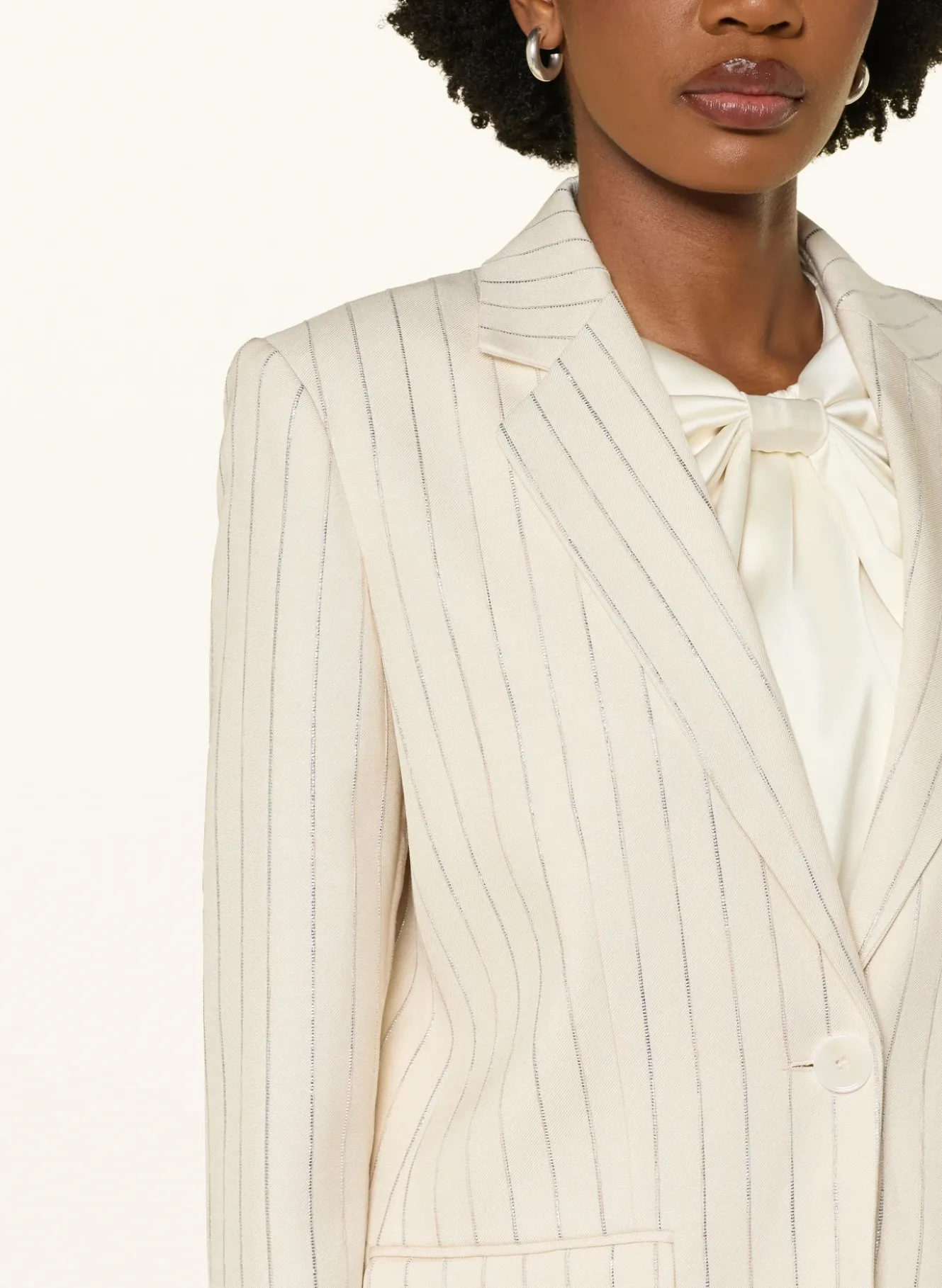 Blazer mit Glitzergarn
