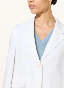 Blazer mit Leinen