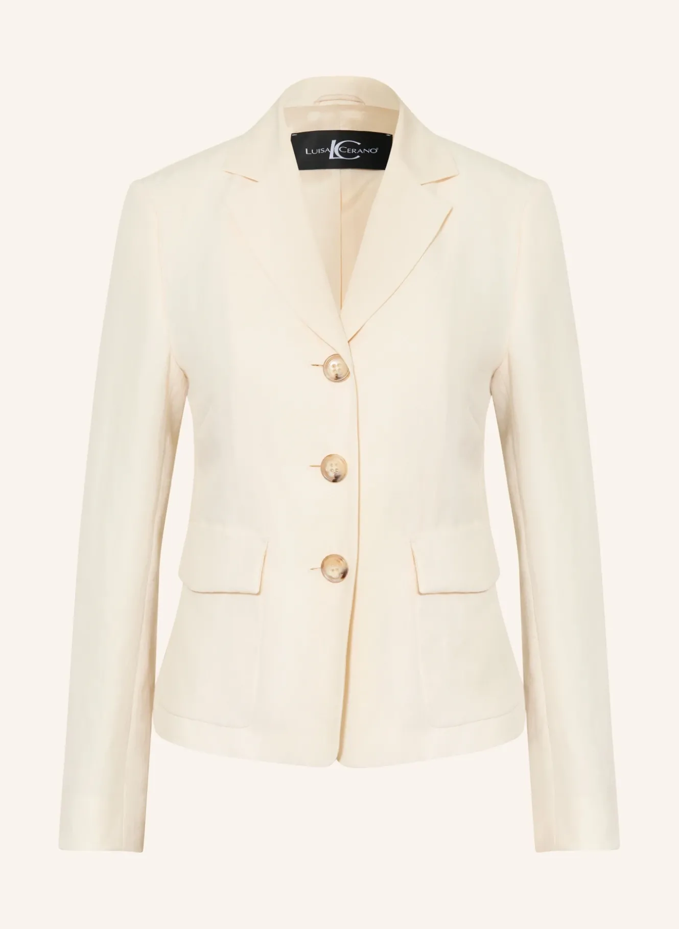 Blazer mit Leinen