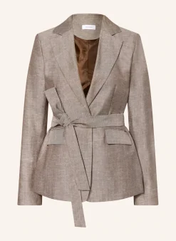 Blazer mit Leinen