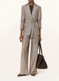 Blazer mit Leinen
