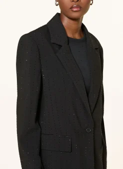 Blazer mit Schmucksteinen