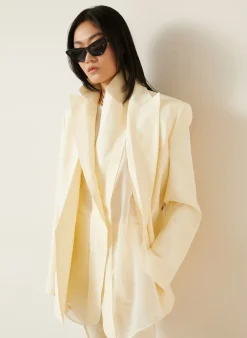 Blazer TENUTA mit Seide