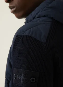 Blouson GHOST im Materialmix