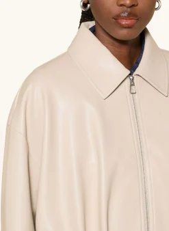 Blouson in Lederoptik