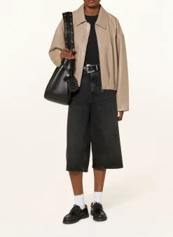 Blouson in Lederoptik