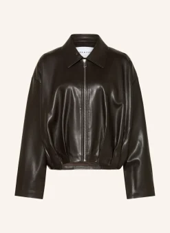 Blouson in Lederoptik