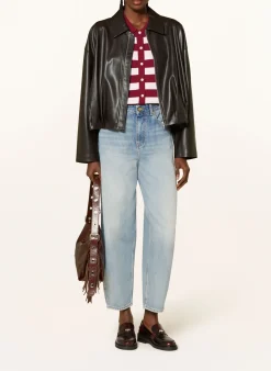 Blouson in Lederoptik