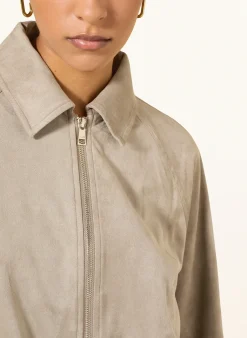 Blouson in Lederoptik