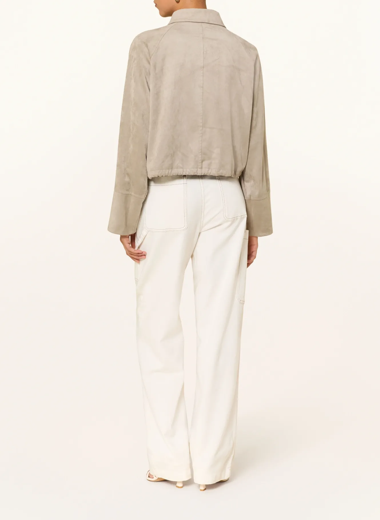 Blouson in Lederoptik
