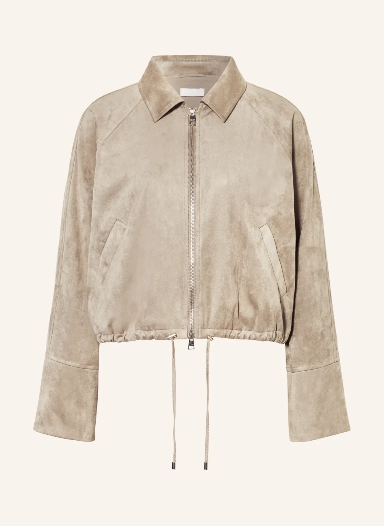 Blouson in Lederoptik