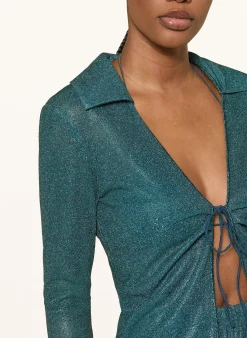 Bluse LUMIÈRE mit Glitzergarn