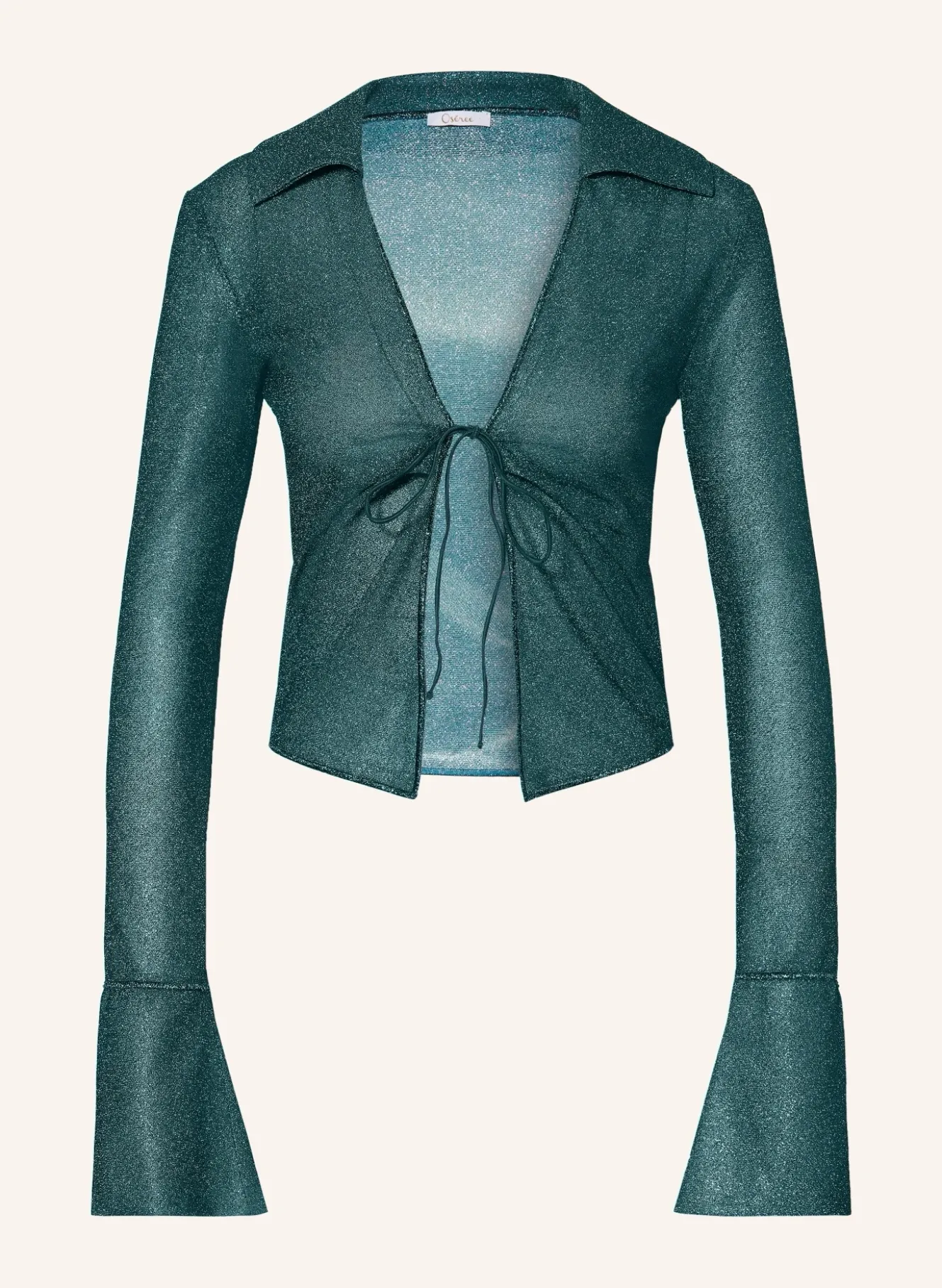 Bluse LUMIÈRE mit Glitzergarn