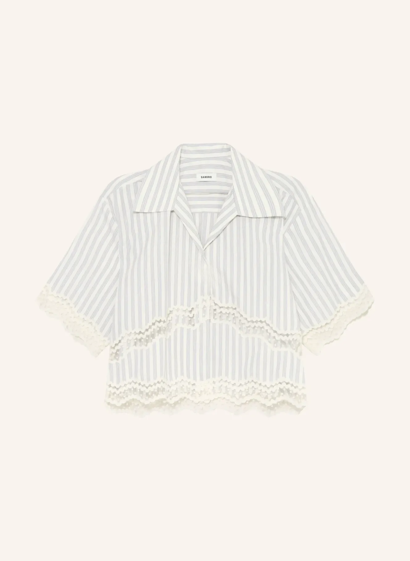 Bluse mit Spitze
