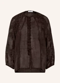 Bluse mit Spitze