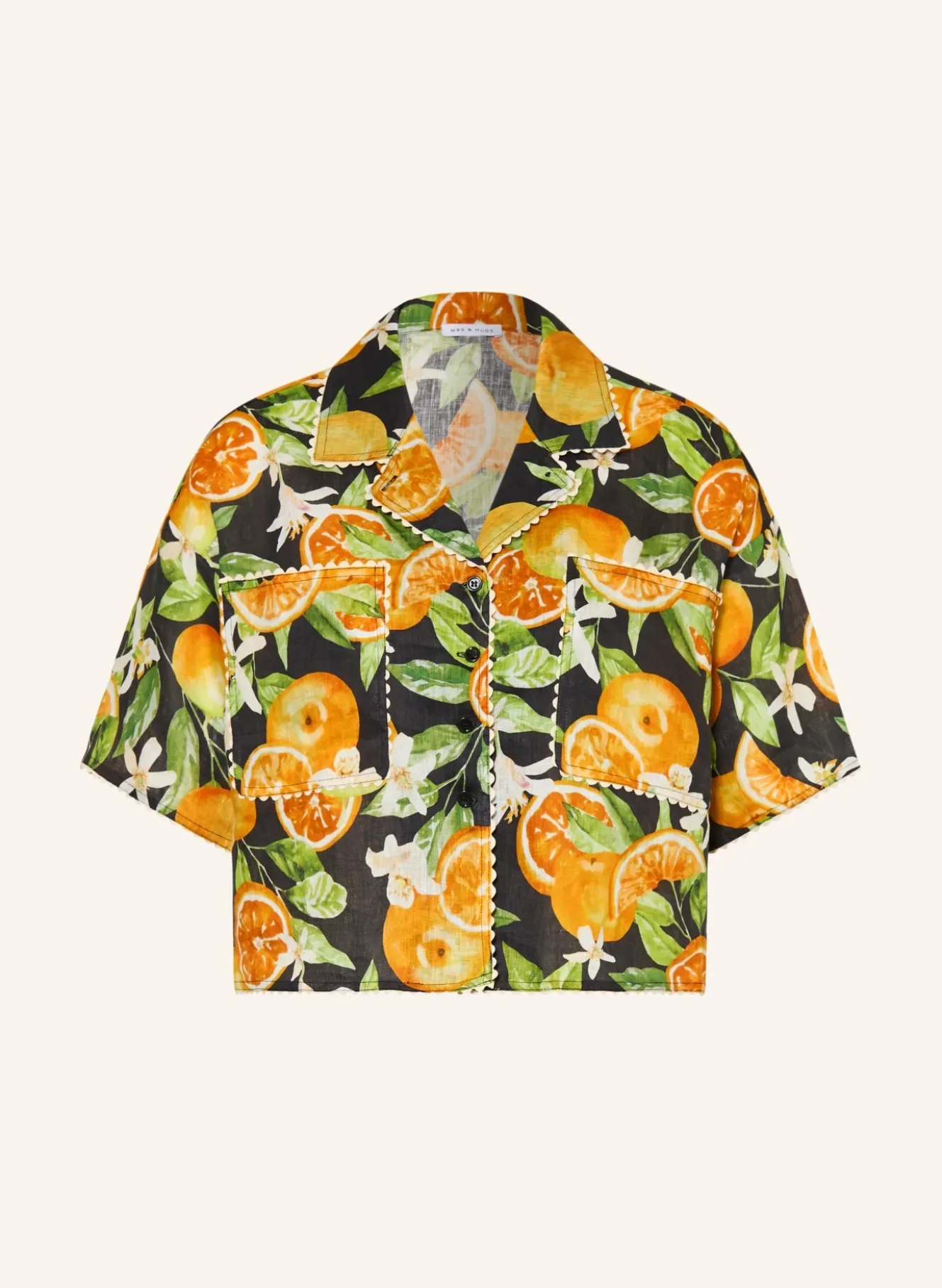 Blusenshirt aus Leinen