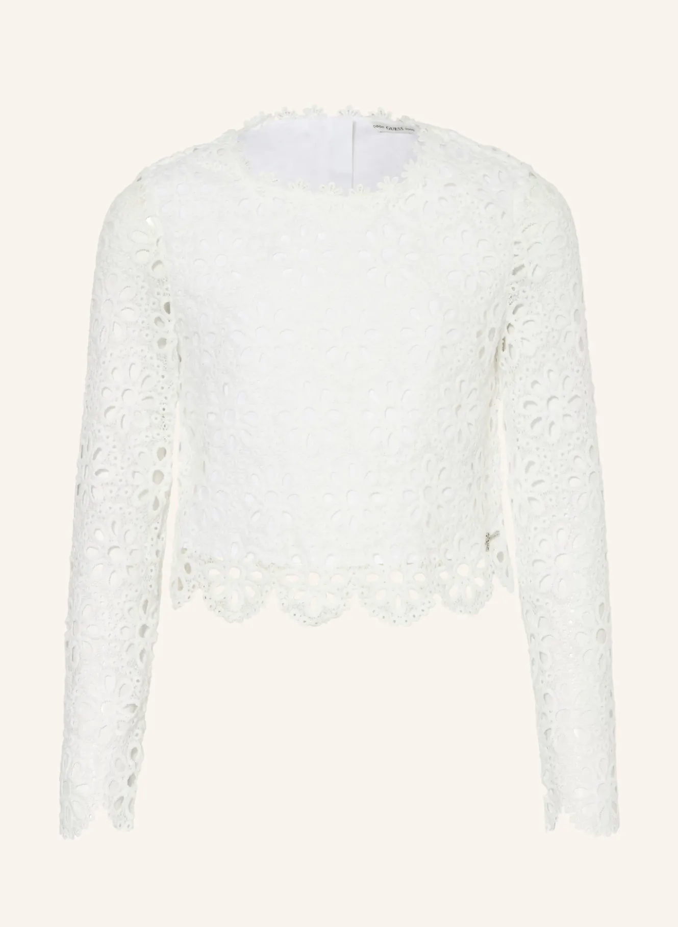 Blusenshirt aus Spitze