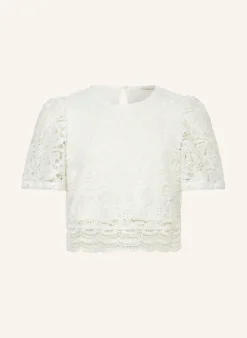 Blusenshirt aus Spitze