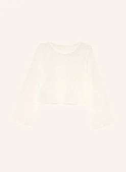 Blusenshirt AVERO aus Mesh