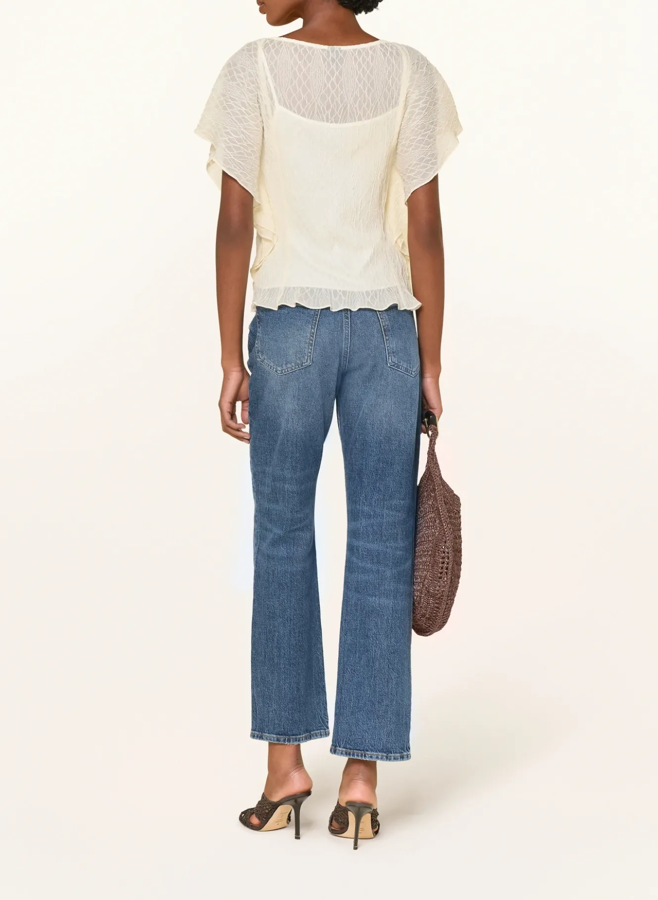 Blusenshirt BACOPE mit Volants
