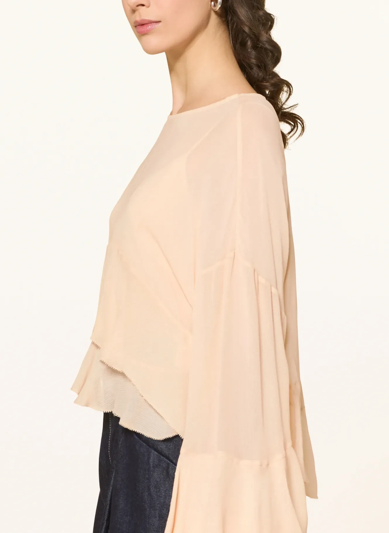 Blusenshirt BLEJA mit Volants