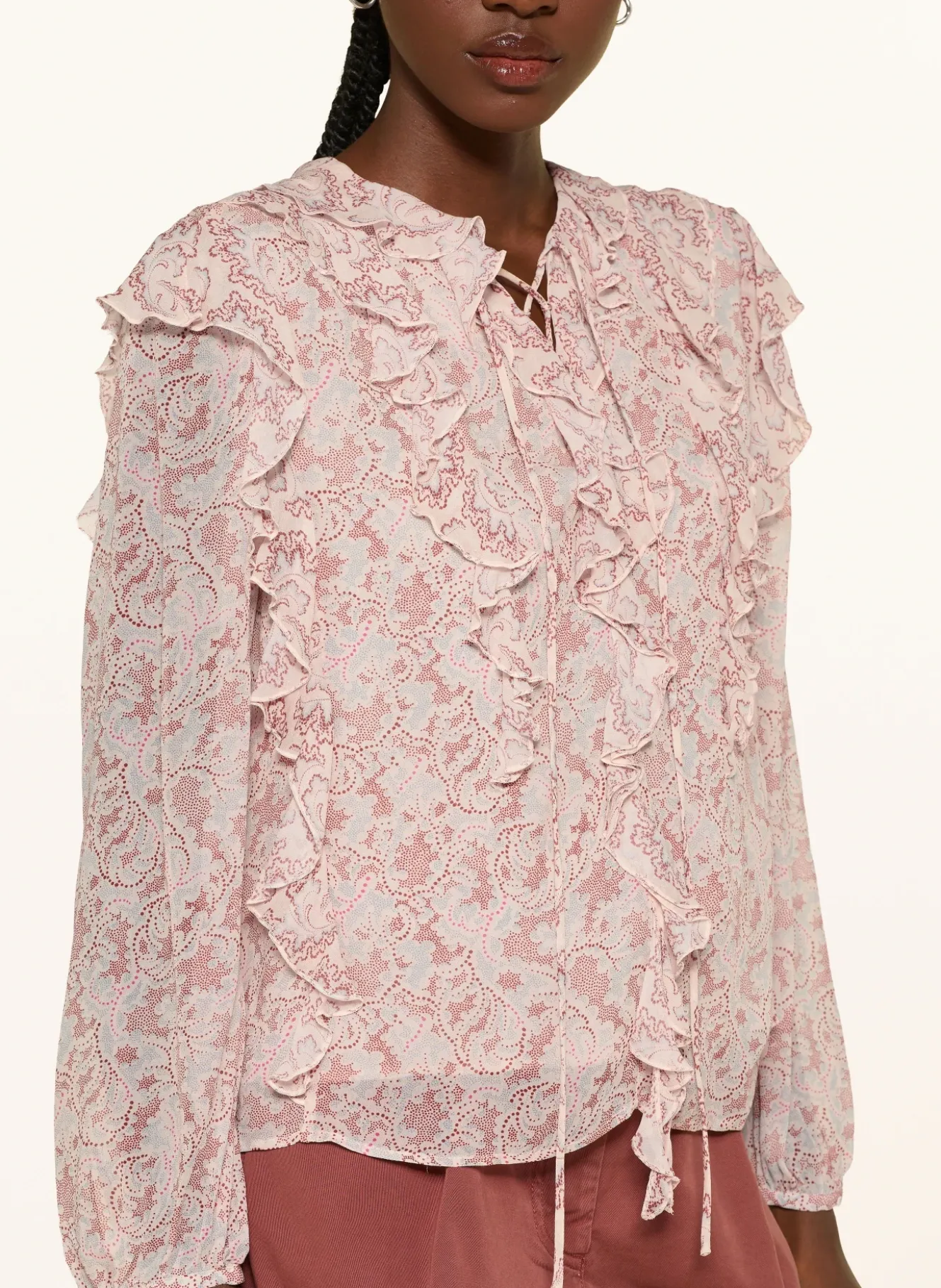 Blusenshirt BORMA mit Volants