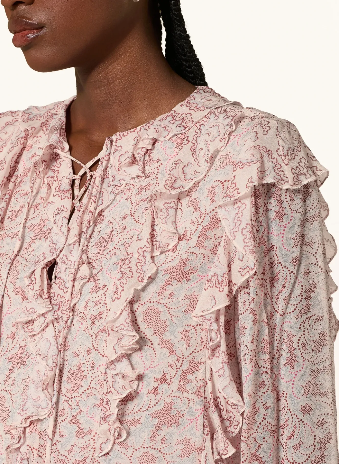 Blusenshirt BORMA mit Volants
