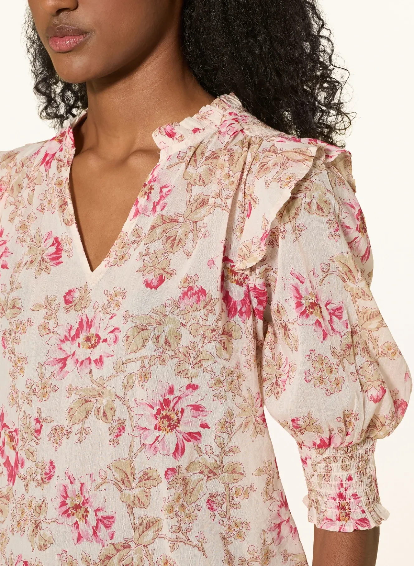 Blusenshirt DAVINA mit Rüschen