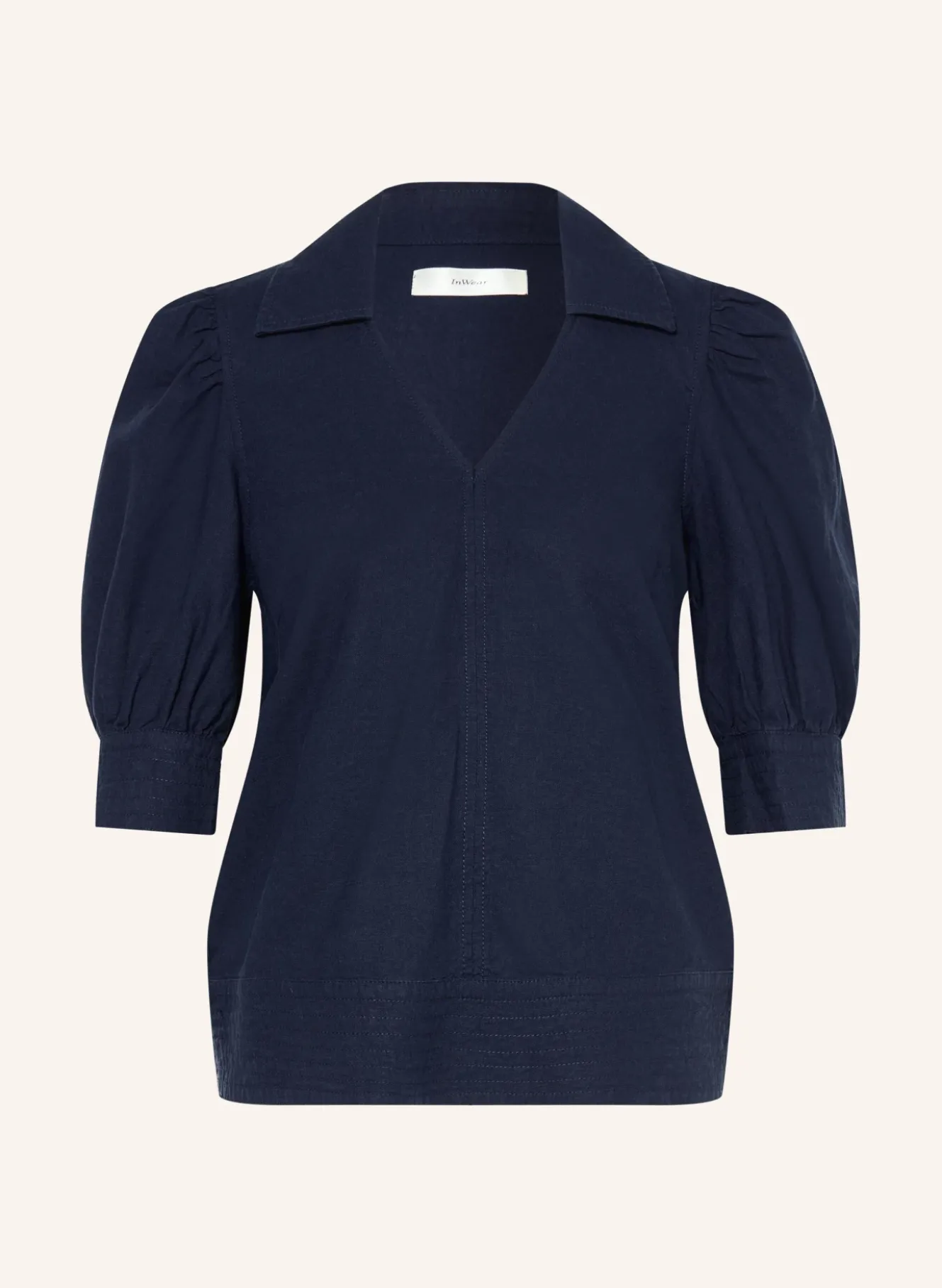 Blusenshirt EDITHIW mit Leinen