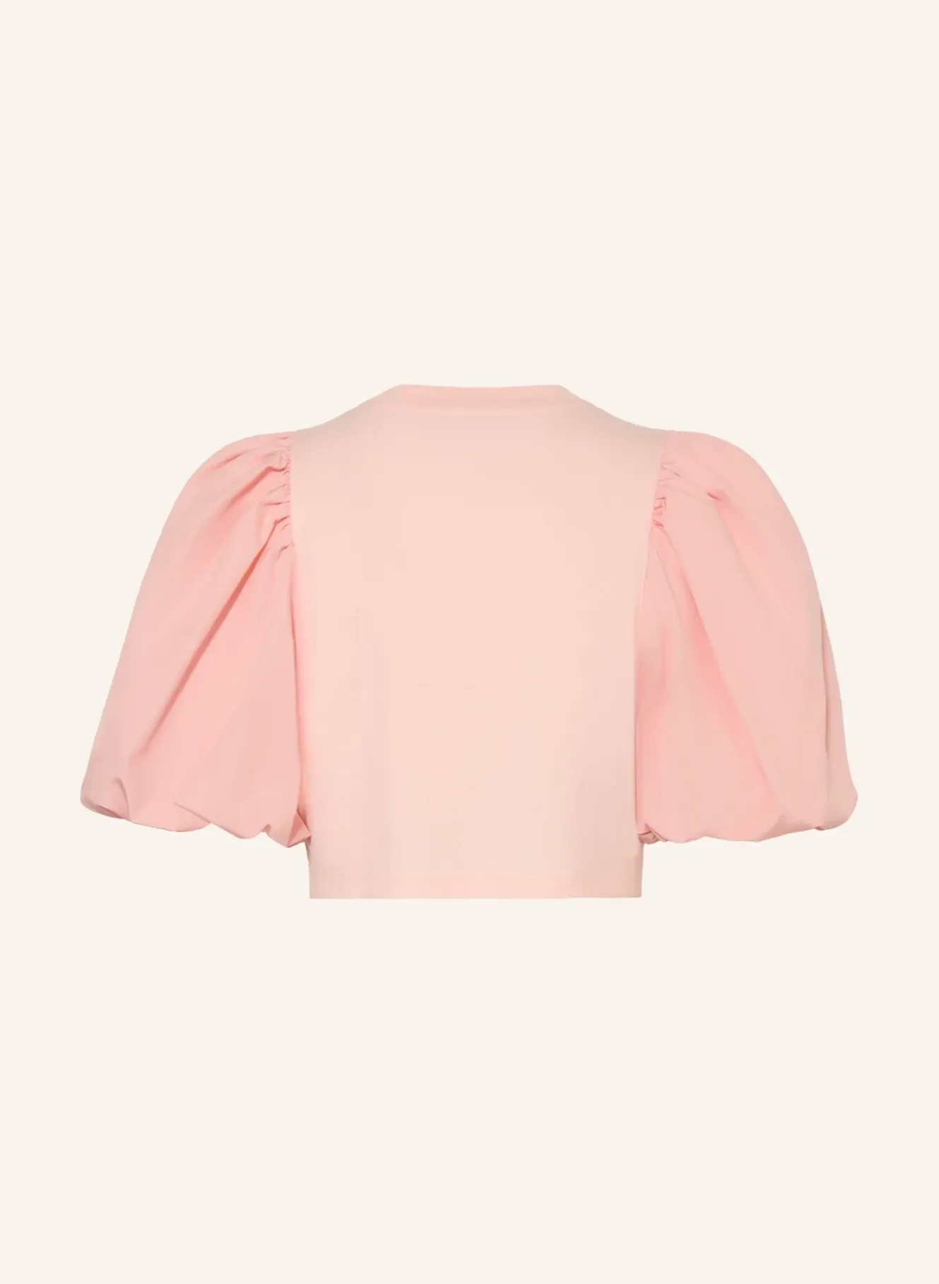 Blusenshirt im Materialmix