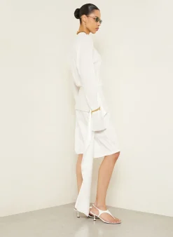 Blusenshirt LUNA im Materialmix