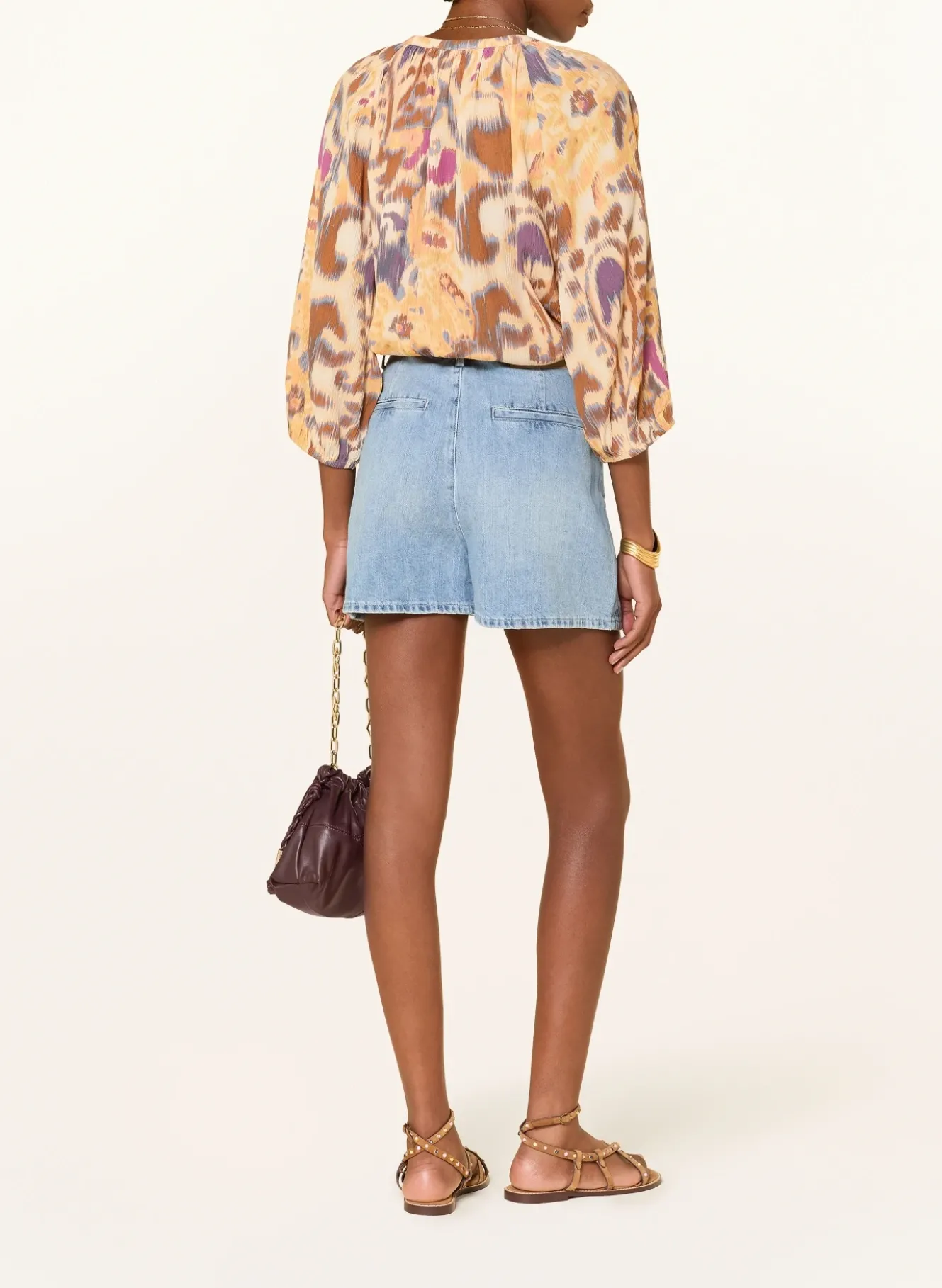 Blusenshirt MAELLE mit 3/4-Arm
