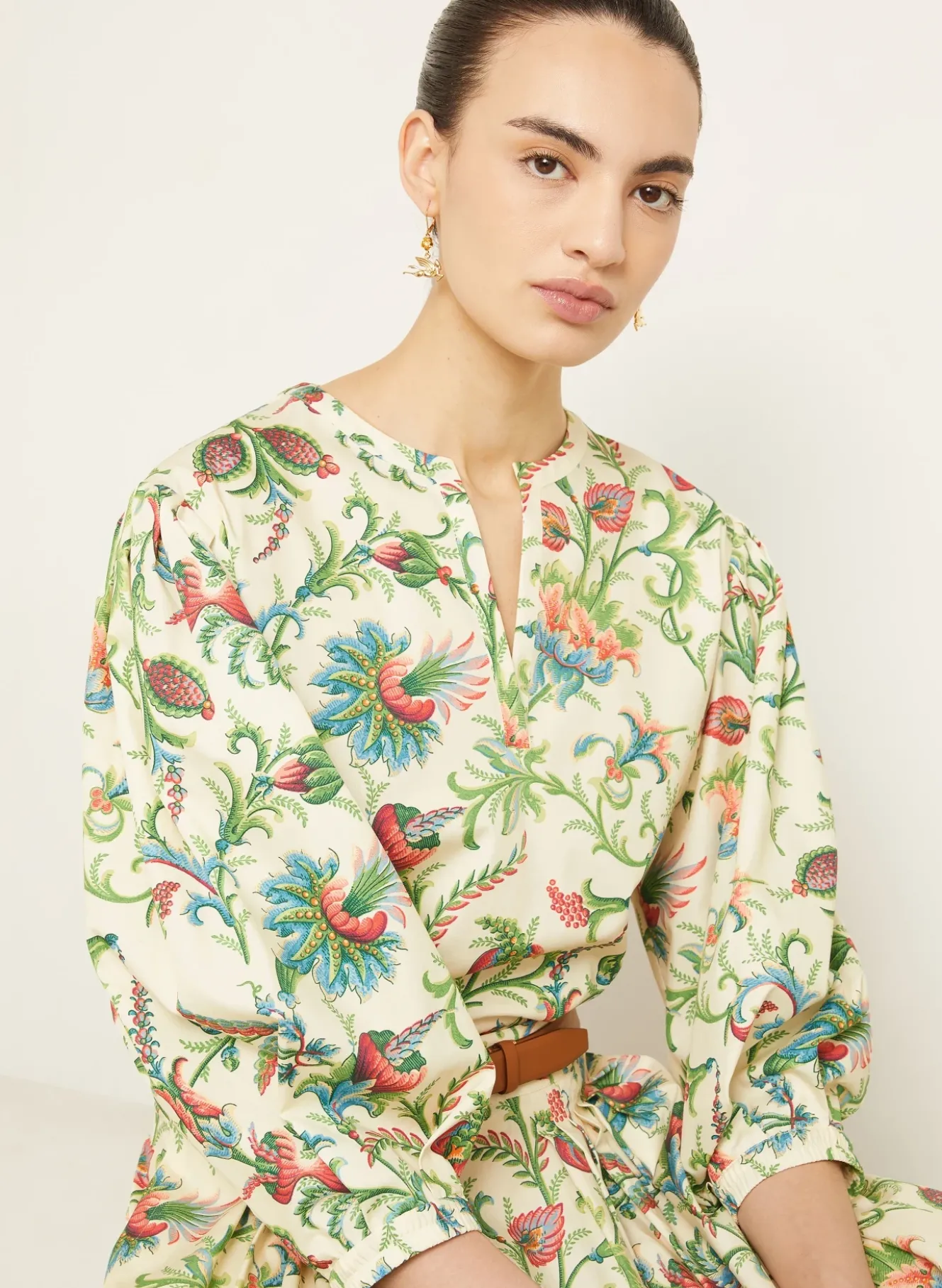 Blusenshirt mit 3/4-Arm