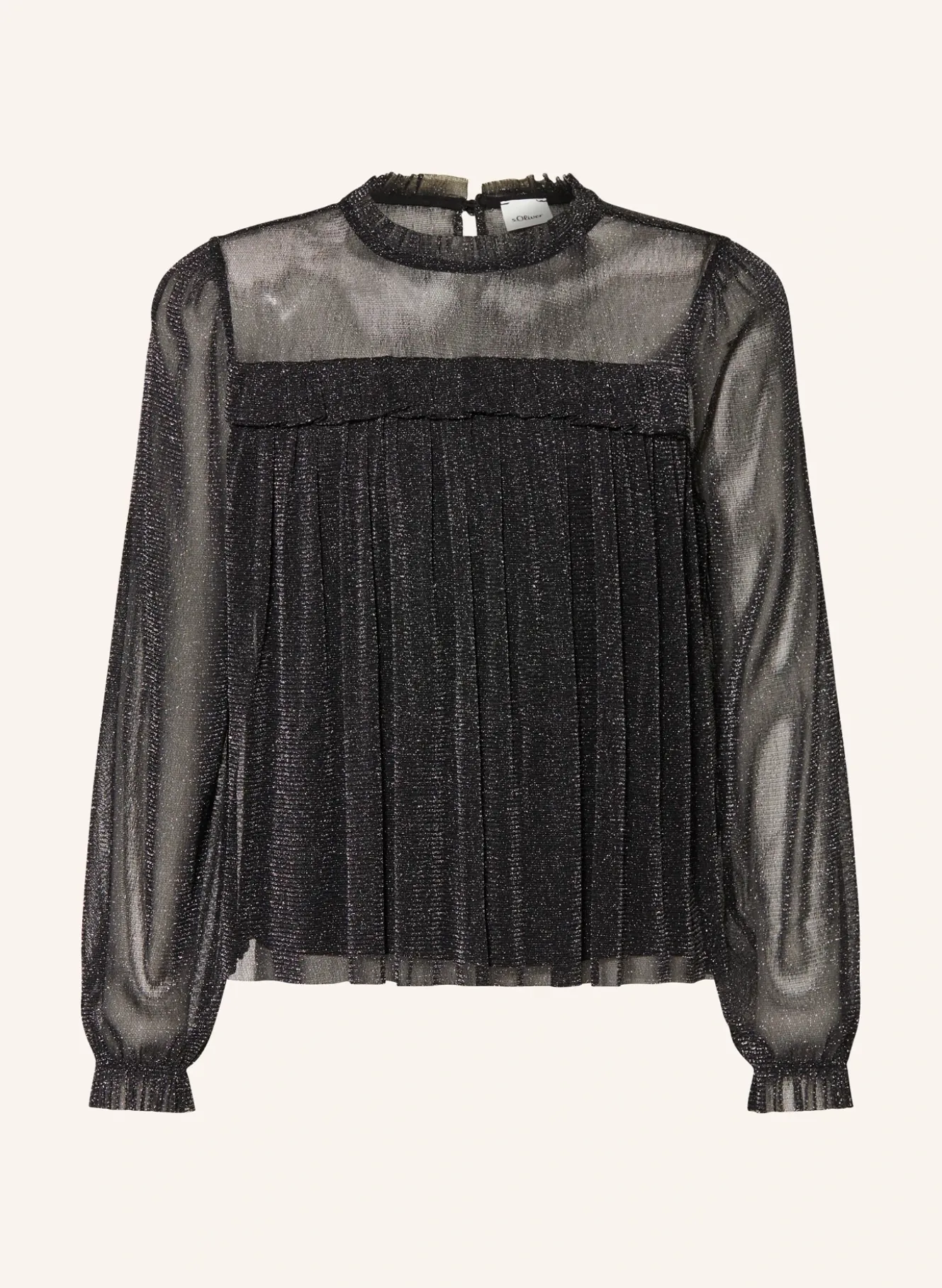Blusenshirt mit Glitzergarn