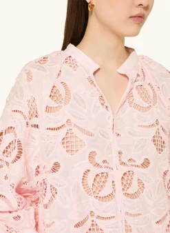 Blusenshirt mit Lochspitze